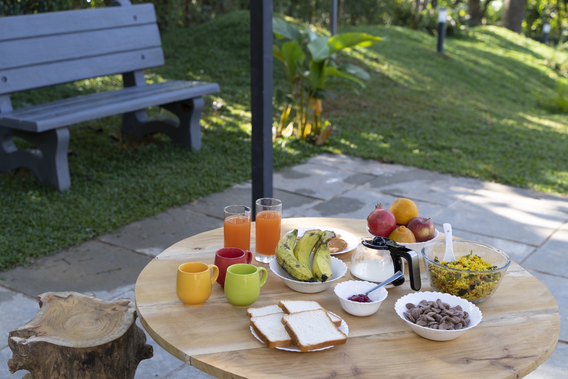 Fresh breakfast served at The Big Chill